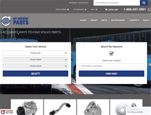Tablet Screenshot of myswedishparts.com